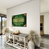 Dini Cam Tablo - Dikey Hat Sanatı - Dini Motif 03-002