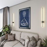 Dini Cam Tablo - Dikey Hat Sanatı - Dini Motif 06-027