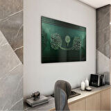 Dini Cam Tablo - Dikey Hat Sanatı - Dini Motif 07-015