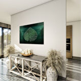 Dini Cam Tablo - Dikey Hat Sanatı - Dini Motif 08-004