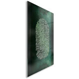 Dini Cam Tablo - Dikey Hat Sanatı - Dini Motif 08-010
