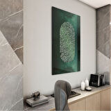 Dini Cam Tablo - Dikey Hat Sanatı - Dini Motif 08-010