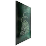 Dini Cam Tablo - Dikey Hat Sanatı - Dini Motif 08-025