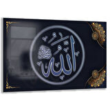 Dini Cam Tablo - Dikey Hat Sanatı - Dini Motif 09-006