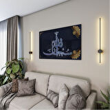 Dini Cam Tablo - Dikey Hat Sanatı - Dini Motif 09-032