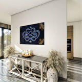 Dini Cam Tablo - Dikey Hat Sanatı - Dini Motif 09-037