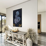 Dini Cam Tablo - Dikey Hat Sanatı - Dini Motif 11-002