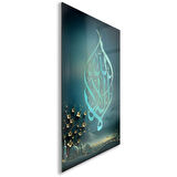 Dini Cam Tablo - Yatay Hat Sanatı - Dini Motif 02-029