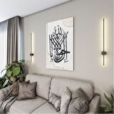 Dini Cam Tablo - Yatay Hat Sanatı - Dini Motif 04-017