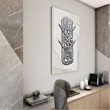 Dini Cam Tablo - Yatay Hat Sanatı - Dini Motif 04-020