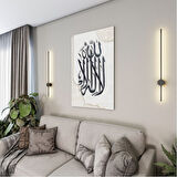 Dini Cam Tablo - Yatay Hat Sanatı - Dini Motif 04-022