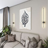 Dini Cam Tablo - Yatay Hat Sanatı - Dini Motif 04-030
