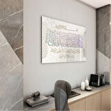 Dini Cam Tablo - Yatay Hat Sanatı - Dini Motif 05-003