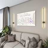 Dini Cam Tablo - Yatay Hat Sanatı - Dini Motif 05-006