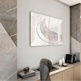 Dini Cam Tablo - Yatay Hat Sanatı - Dini Motif 05-019