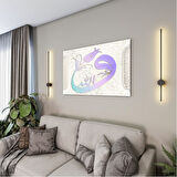 Dini Cam Tablo - Yatay Hat Sanatı - Dini Motif 05-037