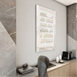 Dini Cam Tablo - Yatay Hat Sanatı - Dini Motif 06-014