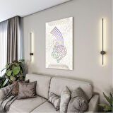 Dini Cam Tablo - Yatay Hat Sanatı - Dini Motif 06-036