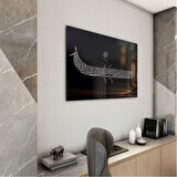 Dini Cam Tablo - Yatay Hat Sanatı - Dini Motif 07-019