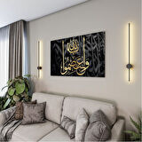 Dini Cam Tablo - Yatay Hat Sanatı - Dini Motif 09-015