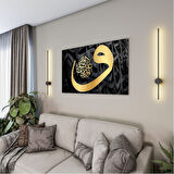 Dini Cam Tablo - Yatay Hat Sanatı - Dini Motif 09-032