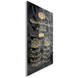 Dini Cam Tablo - Yatay Hat Sanatı - Dini Motif 10-026