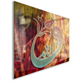 Dini Cam Tablo - Yatay Hat Sanatı - Dini Motif 11-035