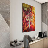 Dini Cam Tablo - Yatay Hat Sanatı - Dini Motif 12-004