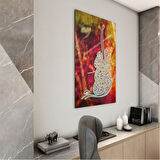 Dini Cam Tablo - Yatay Hat Sanatı - Dini Motif 12-023