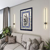 Dini Cam Tablo - Dini Motif - Yatay Motif 13-025