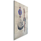 Dini Cam Tablo - Dini Motif - Yatay Motif 13-033