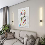 Dini Cam Tablo - Dini Motif - Yatay Motif 13-050