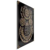 Dini Cam Tablo - Dini Motif - Yatay Motif 13-063
