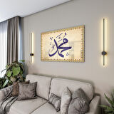 Dini Cam Tablo - Yatay Hat Sanatı - Dini Motif 14- 037