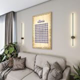 Dini Cam Tablo - Dikey Hat Sanatı - Dini Motif 14- 002