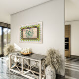 Dini Cam Tablo - Yatay Hat Sanatı - Dini Motif 16- 015