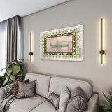 Dini Cam Tablo - Yatay Hat Sanatı - Dini Motif 16- 016