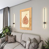 Dini Cam Tablo - Dikey Hat Sanatı - Dini Motif 17- 008