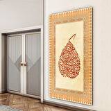 Dini Cam Tablo - Dikey Hat Sanatı - Dini Motif 17- 008