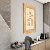 Dini Cam Tablo - Dikey Hat Sanatı - Dini Motif 17- 016