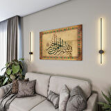Dini Cam Tablo - Yatay Hat Sanatı - Dini Motif 18- 019