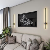 Dini Cam Tablo - Yatay Hat Sanatı - Dini Motif 19- 008