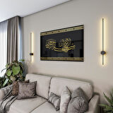 Dini Cam Tablo - Yatay Hat Sanatı - Dini Motif 20- 014