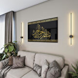 Dini Cam Tablo - Yatay Hat Sanatı - Dini Motif 20- 019