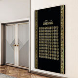 Dini Cam Tablo - Dikey Hat Sanatı - Dini Motif 20- 002