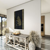 Dini Cam Tablo - Dikey Hat Sanatı - Dini Motif 20- 021