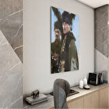 Atatürk Cam Tablo - Yatay Motif 01-010