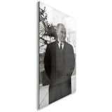 Atatürk Cam Tablo - Yatay Motif 01-030