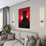 Atatürk Cam Tablo - Yatay Motif 01-067