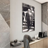 Atatürk Cam Tablo - Yatay Motif 01-071